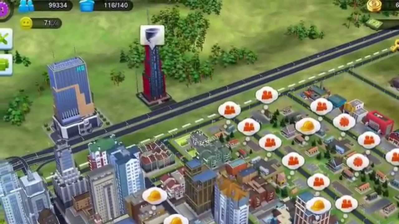 ついにでたぞ Simcity シムシティーがアプリゲームに １１ 災害チャレンジに挑戦 Youtube