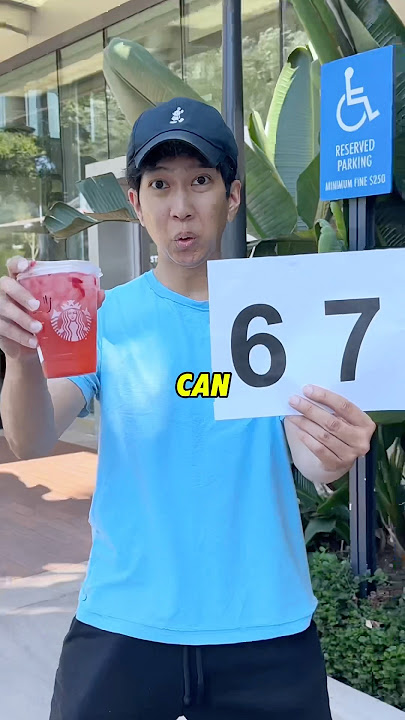 CAN STARBUCKS SPELL 67 RIGHT