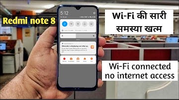 Redmi Note 8 network error wifi problem connected but no internet bluetooth problem solve