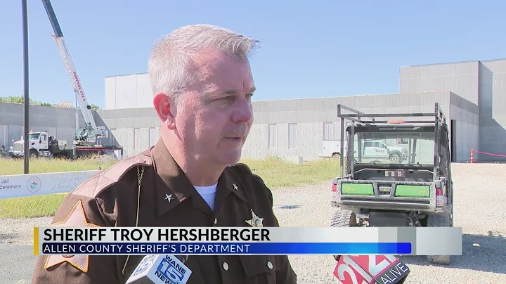 Construction of new Allen County Jail hits a milestone