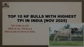 Top 10 Imported Hf Bulls In India Nov 2025 - Abs, Wws, Ai Total Aur Cri Ka Full Comparison