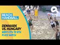 Beach handball  denmark vs hungary  mens 5th to 8th place  anoc world beach games qatar 2019