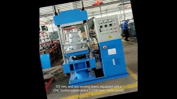 Factory Price Automatic Plate Rubber Vulcanizing Press For Rubber Strips