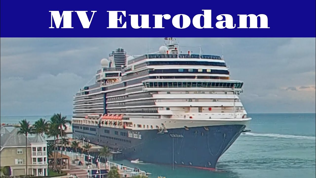 cruise ship MV Eurodam arriving to Key West