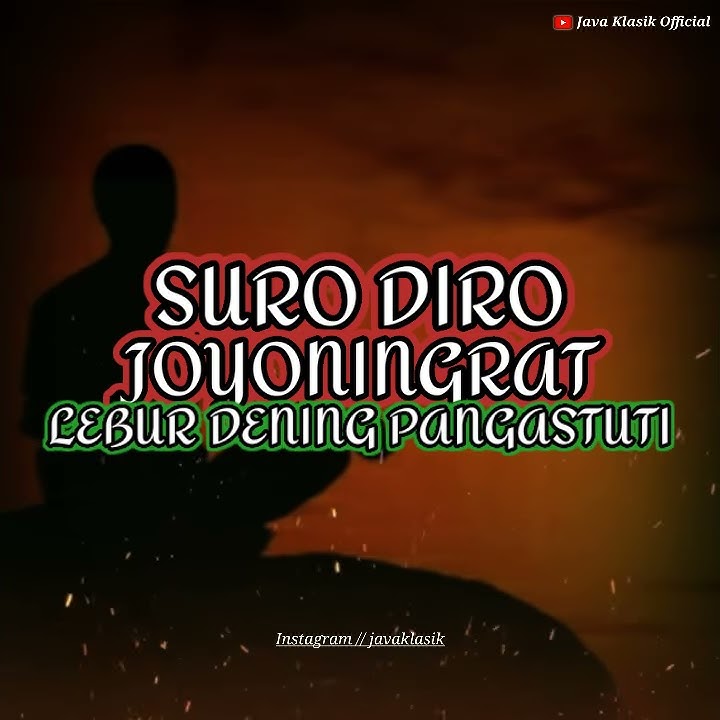 SURO DIRO JOYONINGRAT // LEBUR DINING PANGASTUTI // Langgam jawa // Watsapps Status