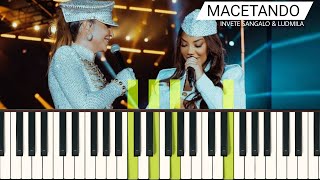 Macetando - Ivete Sangalo part. Ludmilla  Piano Tutorial Fácil