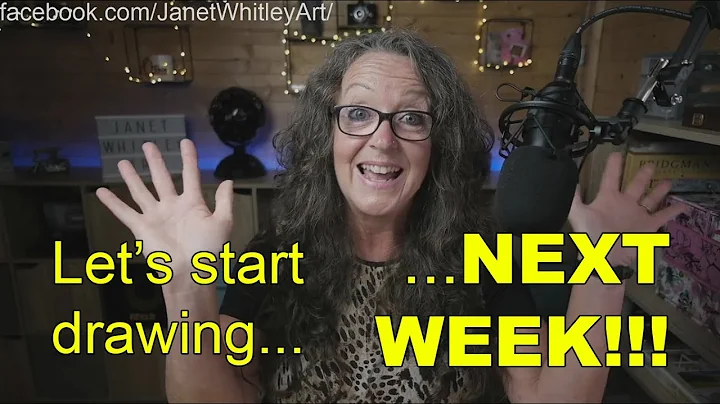 Start drawing with me, Janet Whitley, NEXT WEEK!! ...