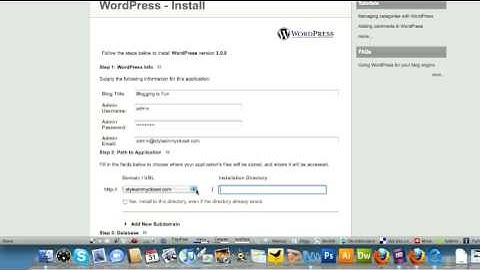 How to Create a Wordpress Blog in Less Than 10 min