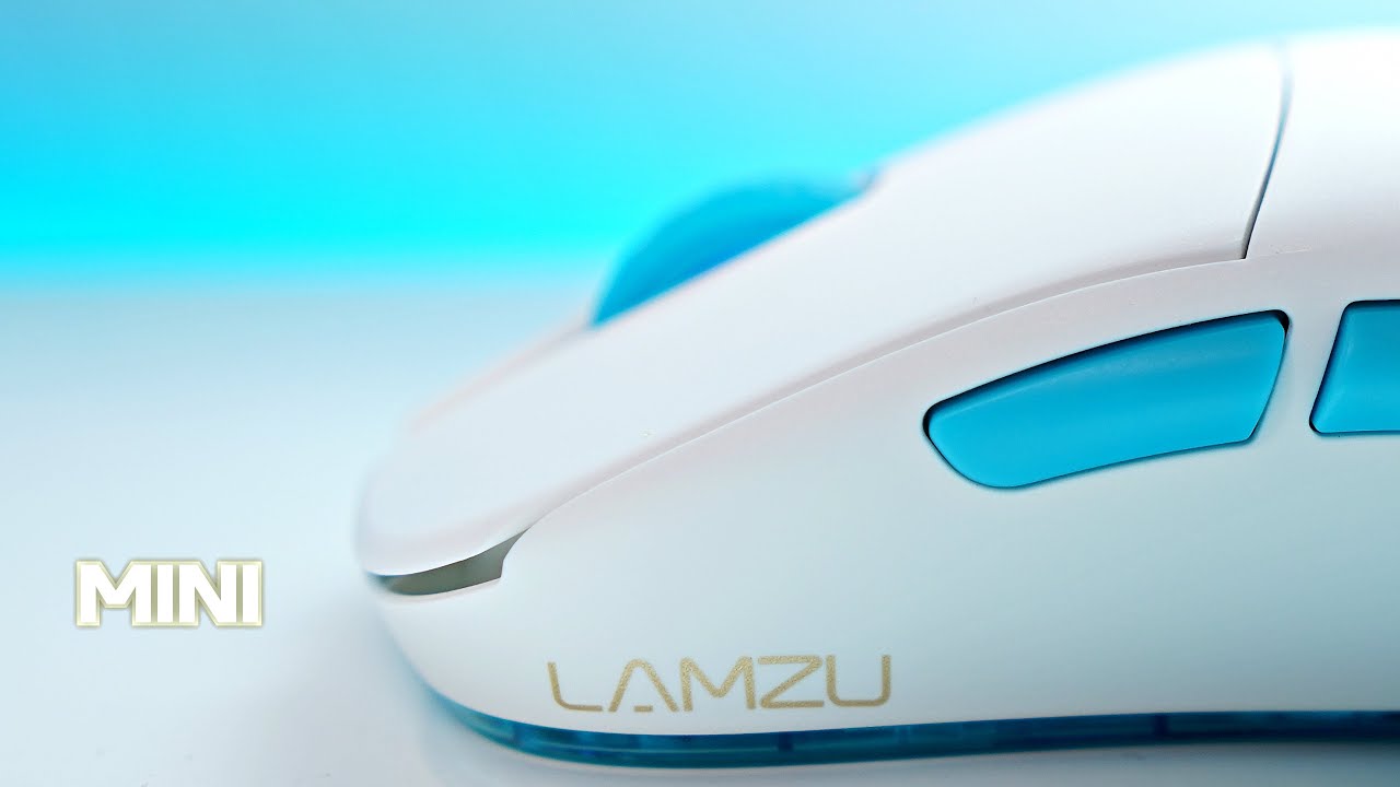 Lamzu Atlantis Mini Gaming Mouse Review! Mini Size with BIG Performance