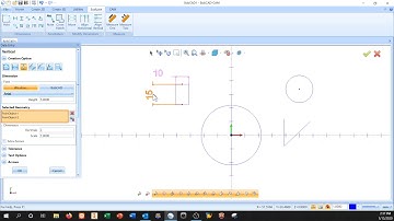 Dimension Measuring in BOBCAD