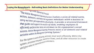 Laying the Groundwork – Understanding of fundamental concepts for mastering proactive learning!