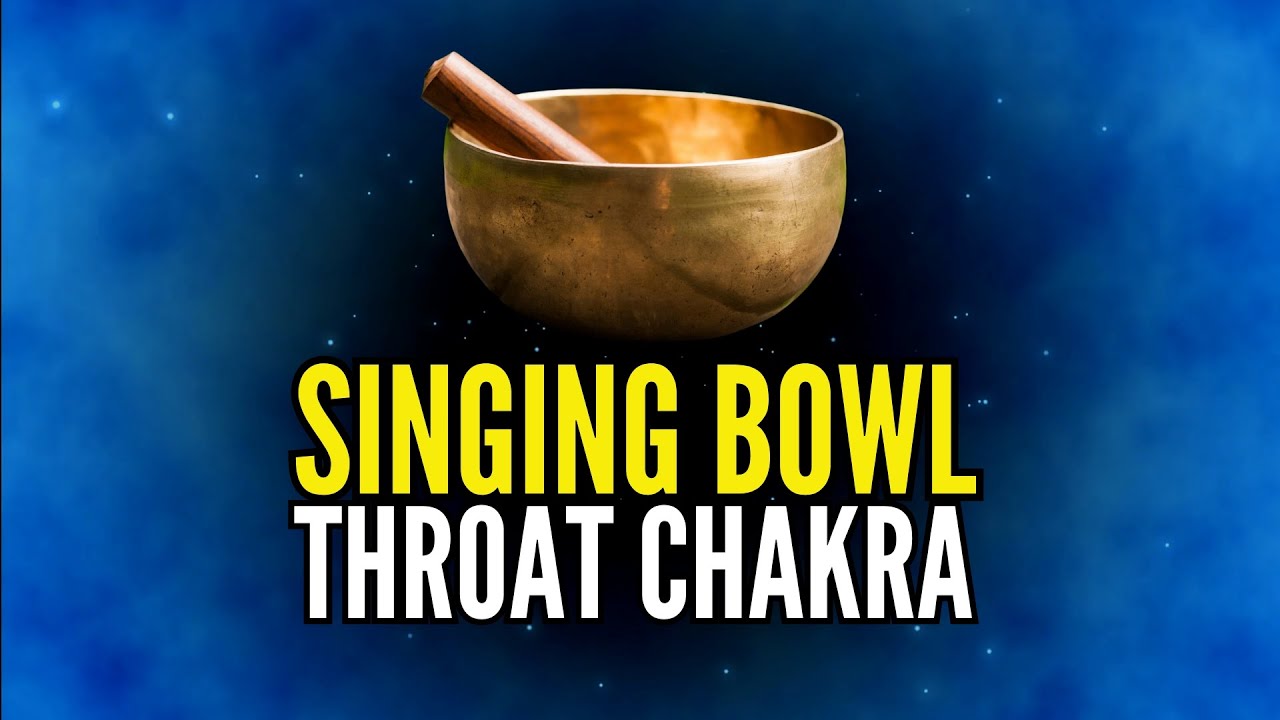 Reclaim Your Voice 📢 Throat Chakra Activation with Tibetan Singing Bowl ...