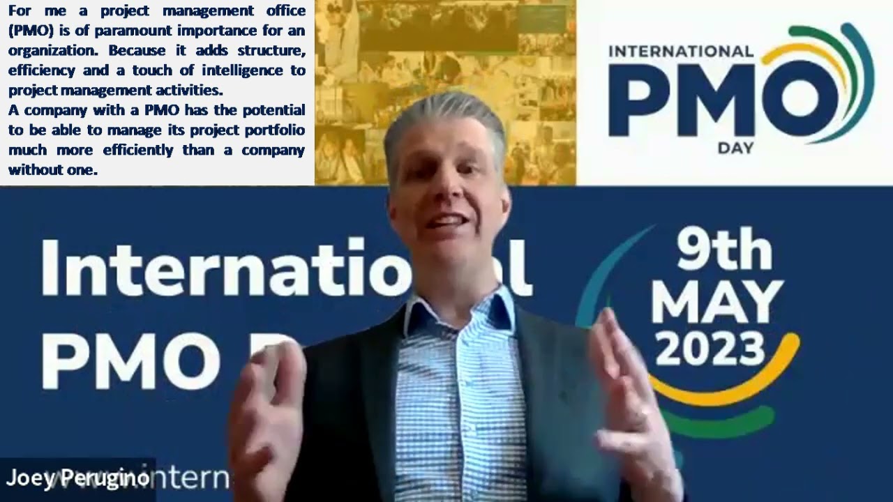 Why is a PMO important?. Reflection Joey Perugino from Montreal Canada PMOfficers Global Community
