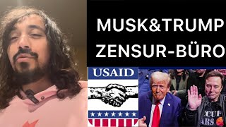 Musk & Trump schließen Zensur-Behörde USAID | Salim Samatou