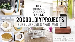 20 Cool Home decor DIY Project