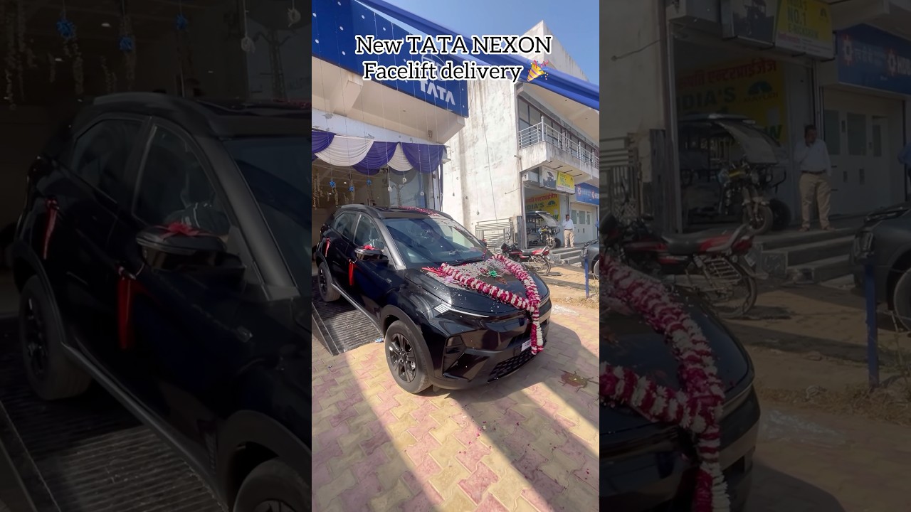 TATA Nexon facelift 2023 fearless S delivery 