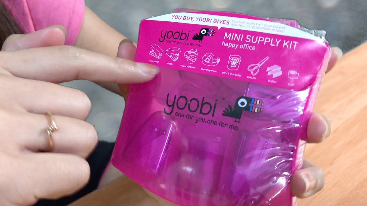 Mini Office Supply Kit - Pink - Yoobi™ : Target
