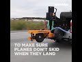 This device test runways to make sure planes do not skid on landing