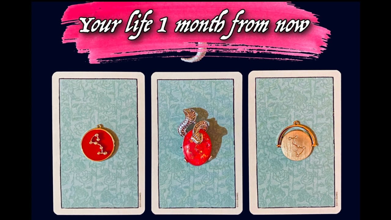 QUICK PICK A CARD 🔮 Your Life 1 Month From Now 🤩