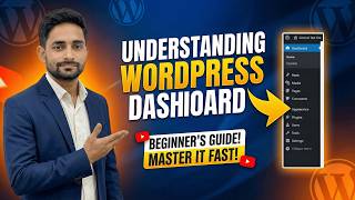 WordPress Dashboard Explained in 5 Minutes | Understanding WordPress Dashboard Beginner Guide