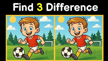 🔍 Find & Spot 3 Differences in 90 Seconds – Only 1% Can Do It! 🧠 Visual Puzzle Test
