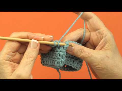 Front Half Double Crochet (Left Hand)