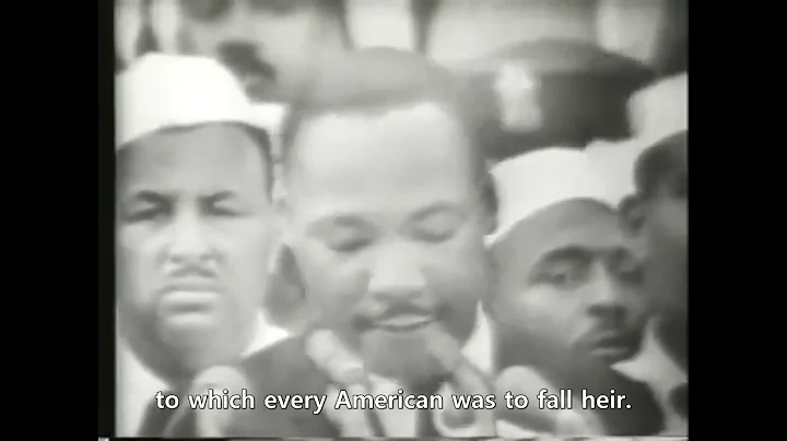 Dr. Martin Luther King, Jr. - I Have a Dream Speech with English Subtitle