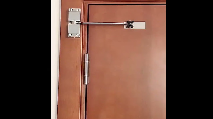 Stainless Steel Automatic Spring Door Closer Door Closing Device