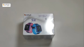 SEKYO s2 Smartwatch for Kids- How to Insert the SIM | Set Time | And Operate App