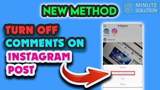 How to Turn Off Comments on Instagram Post 2023 [EASY]