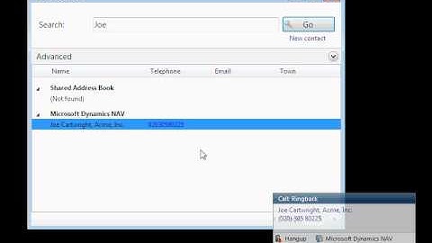 Integration With Microsoft Navision