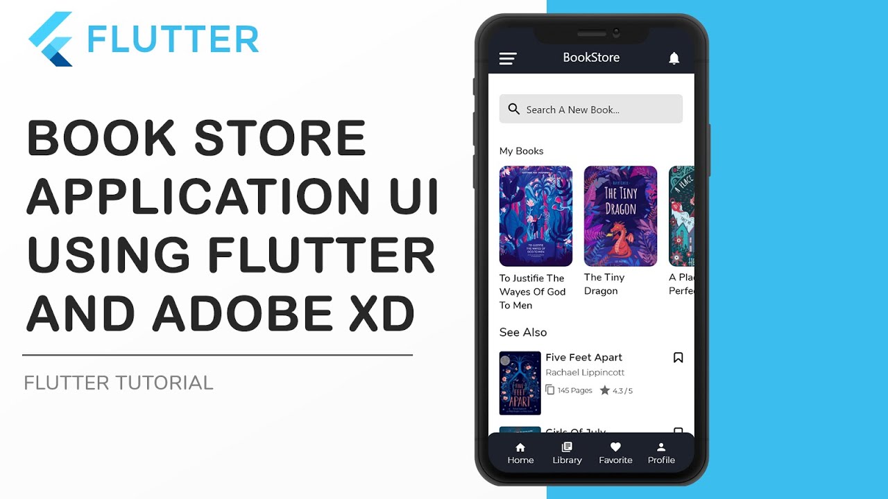Ebook Store App Using Flutter | Speed Coding