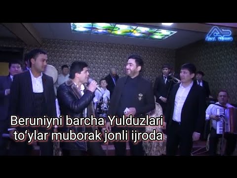 Beruniyni barcha Yulduzlari toʻylar muborak kuylashdi Janob Rasul Begzod Ismoilov Zohidjon Qoziyev..