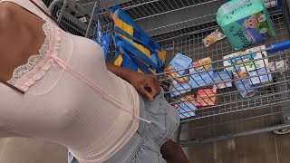 ABDL shopping for baby food and diapers