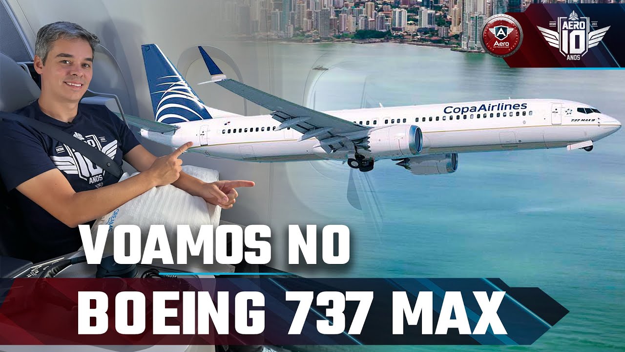 É SEGURO VOAR no BOEING 737 MAX – Conheça a classe EXECUTIVA DA COPA AIRLINES
