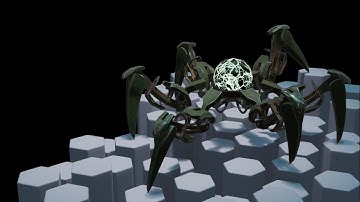 Mechwalker - Unreal Engine 5 Procedural Animation with Control Rig FBIK Solver