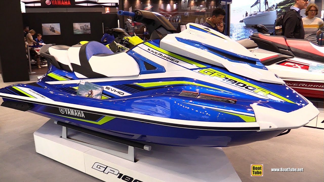 2019 Yamaha GP1800 R Wave Runner Jet Ski Walkaround 2019 Boot