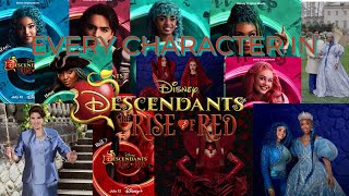 Every Single Character in Descendants: The Rise Of Red!!!