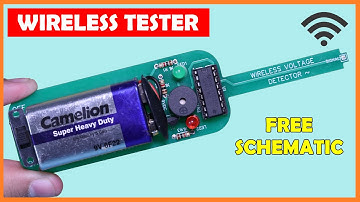 Non Contact Voltage Tester DIY - How to Make Wireless AC Voltage Detector on PCB