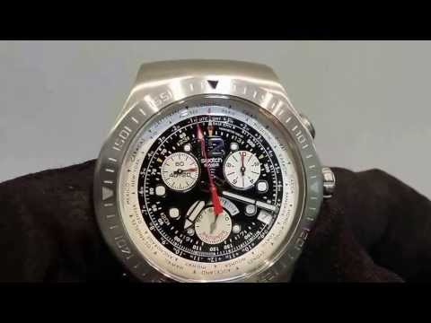 How to reset the chronograph hands on a Swatch chrono