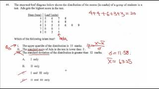 HKDSE 2016 Maths Core Paper 2 Question 44
