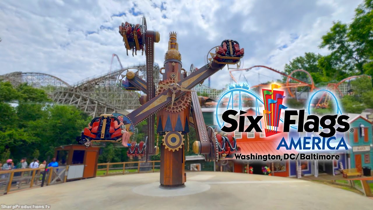SteamWhirler at Six Flags America