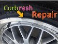 How to repair wheels with curb rash