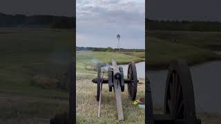 Firing A Cannon | Hunting Ranch Trip 2022 #shorts screenshot 1