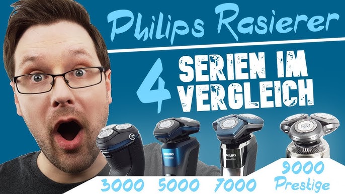 Philips Rasierer S9000 - Wie Sie den Rasierer richtig nutzen - YouTube
