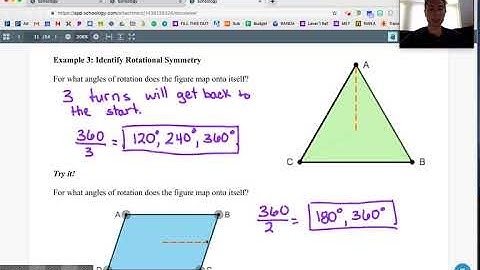 Geometry Lesson 3-5: Symmetry