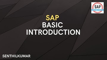 SAP basic introduction (Video1)