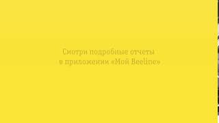 Узнай, сколько трафика ты тратишь в месяц! Смотри подробные отчеты в приложении «Мой Beeline» screenshot 2