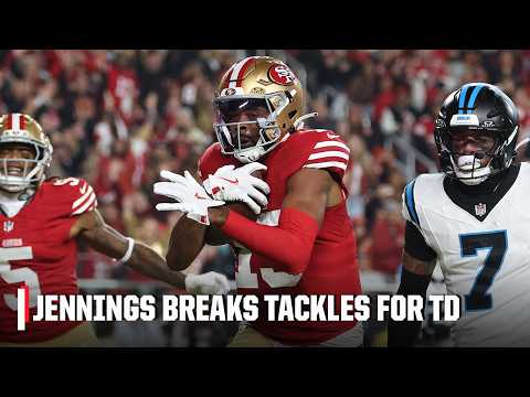 Brock Purdy's TD pass to Jauan Jennings gives the 49ers an early lead vs. the Panthers | NFL on ESPN