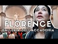Florence italie  david de michelange  visite de la galleria dellaccademia